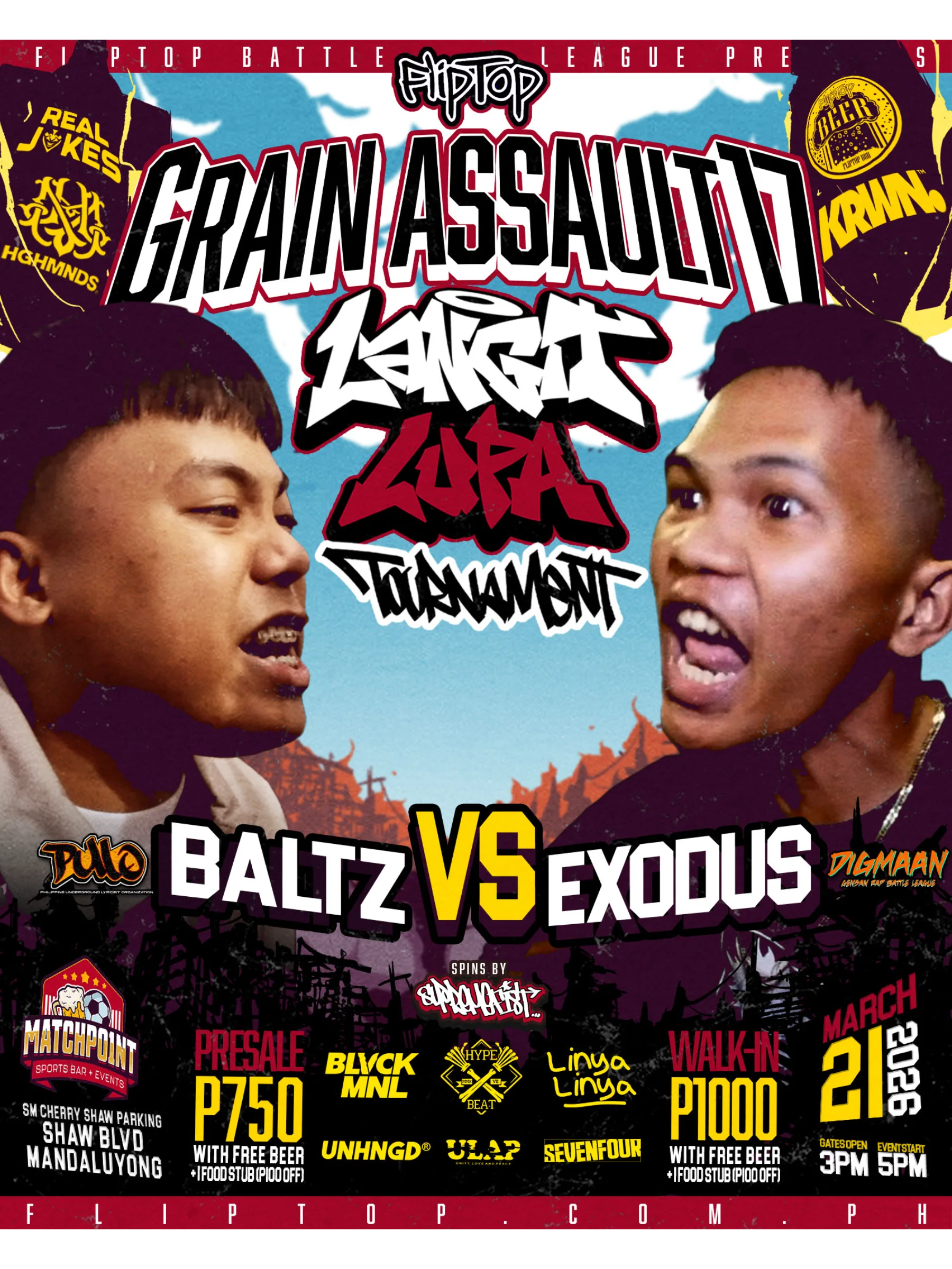 Battle Event Poster