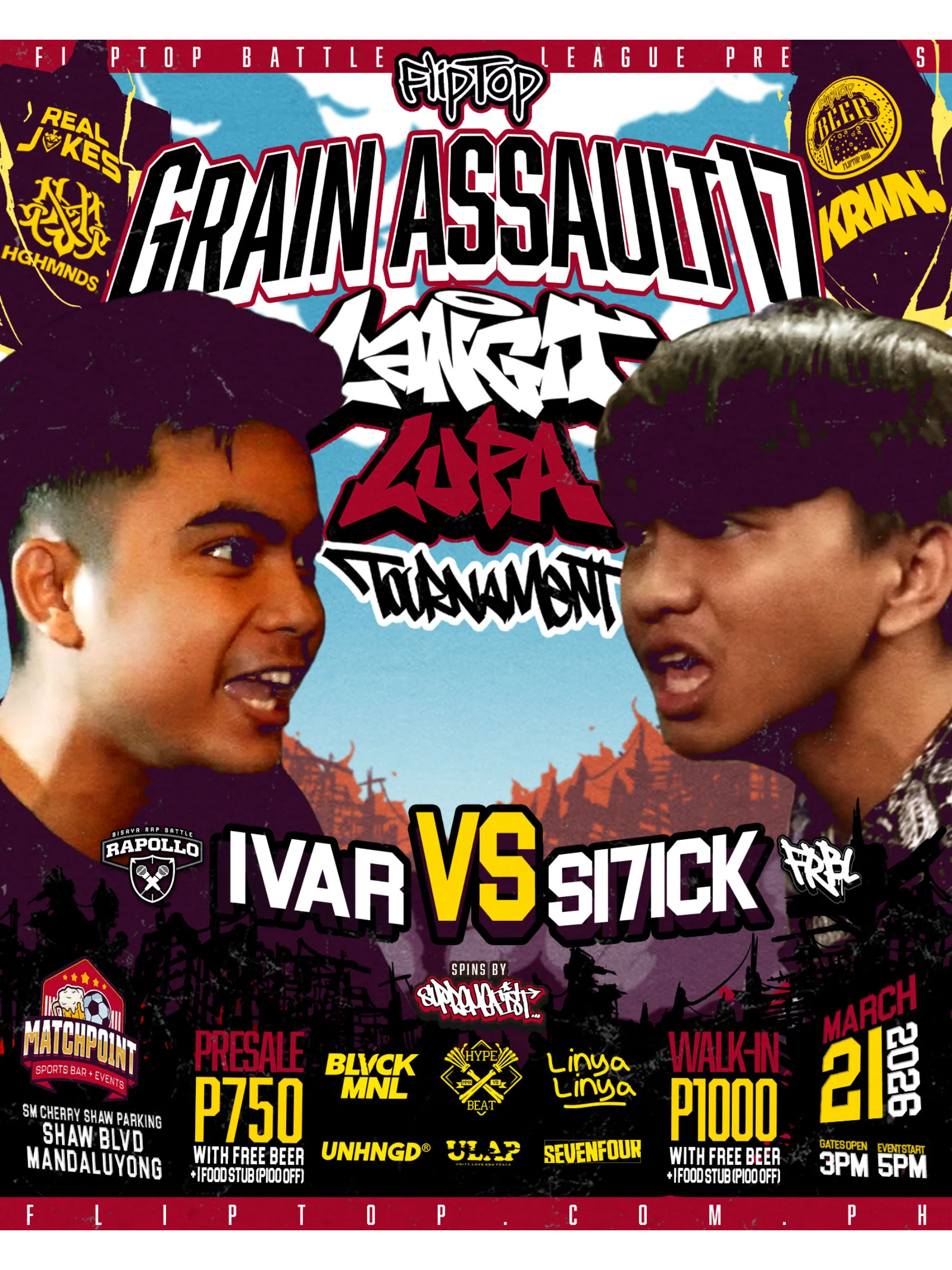 Battle Event Poster