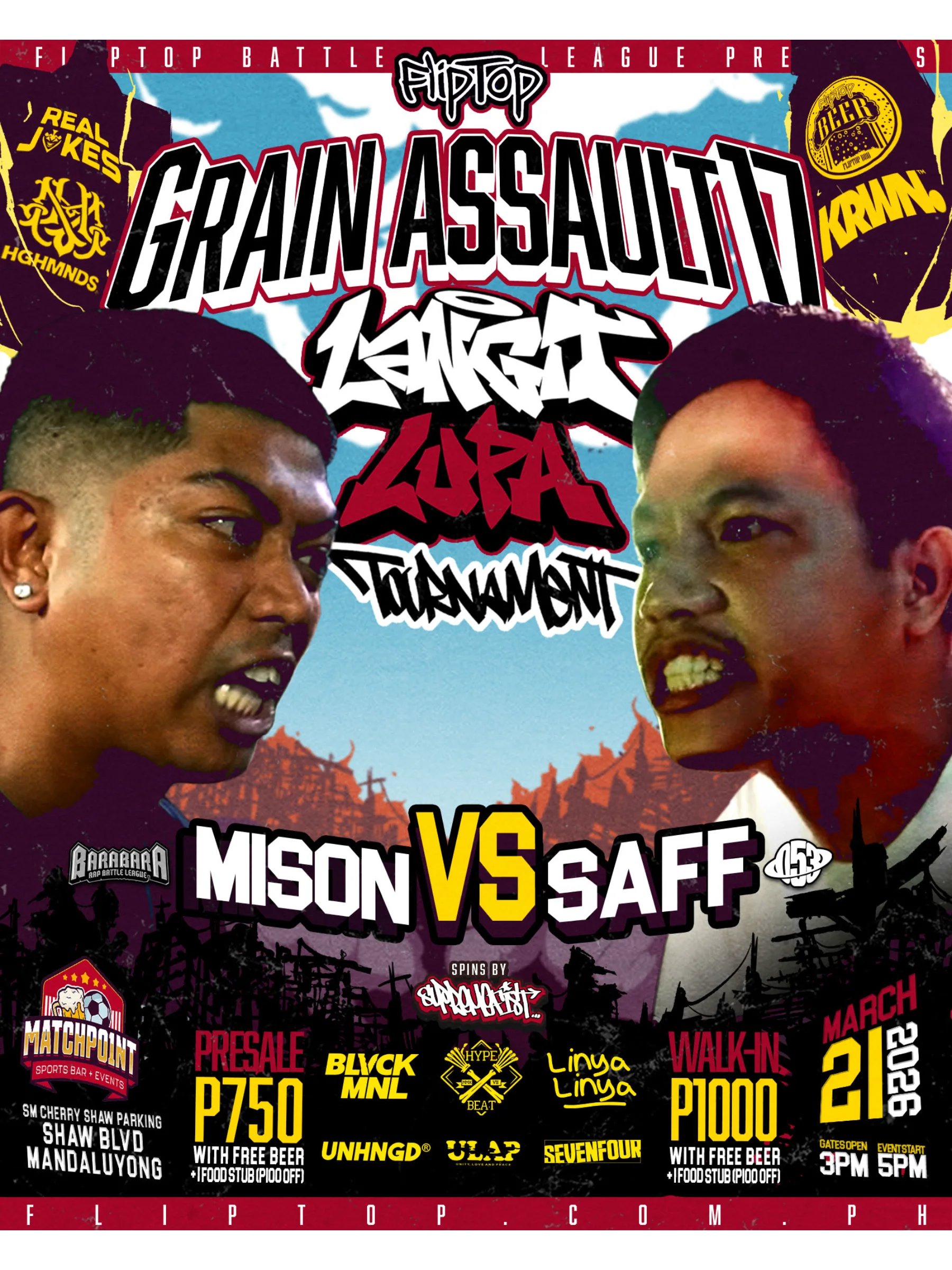 Battle Event Poster