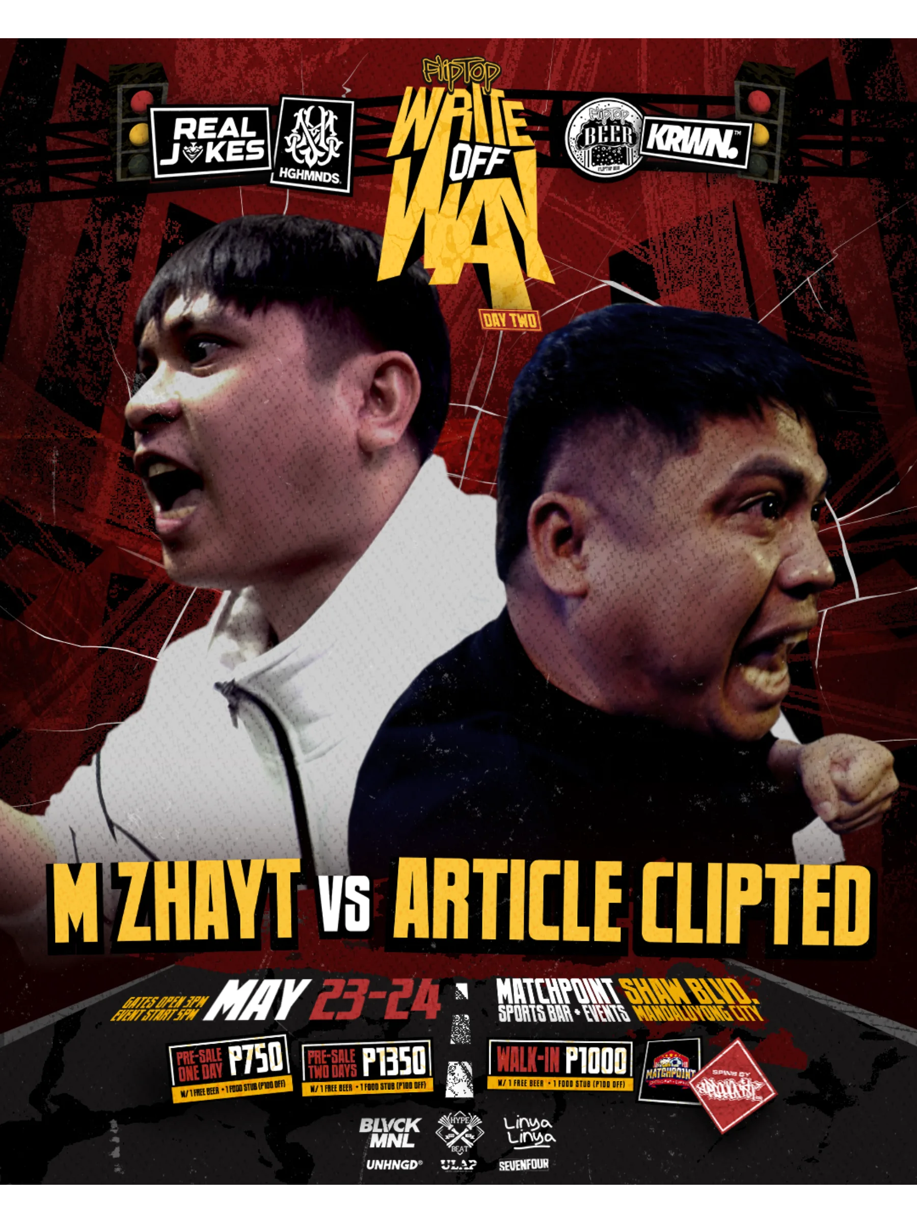 Battle Event Poster