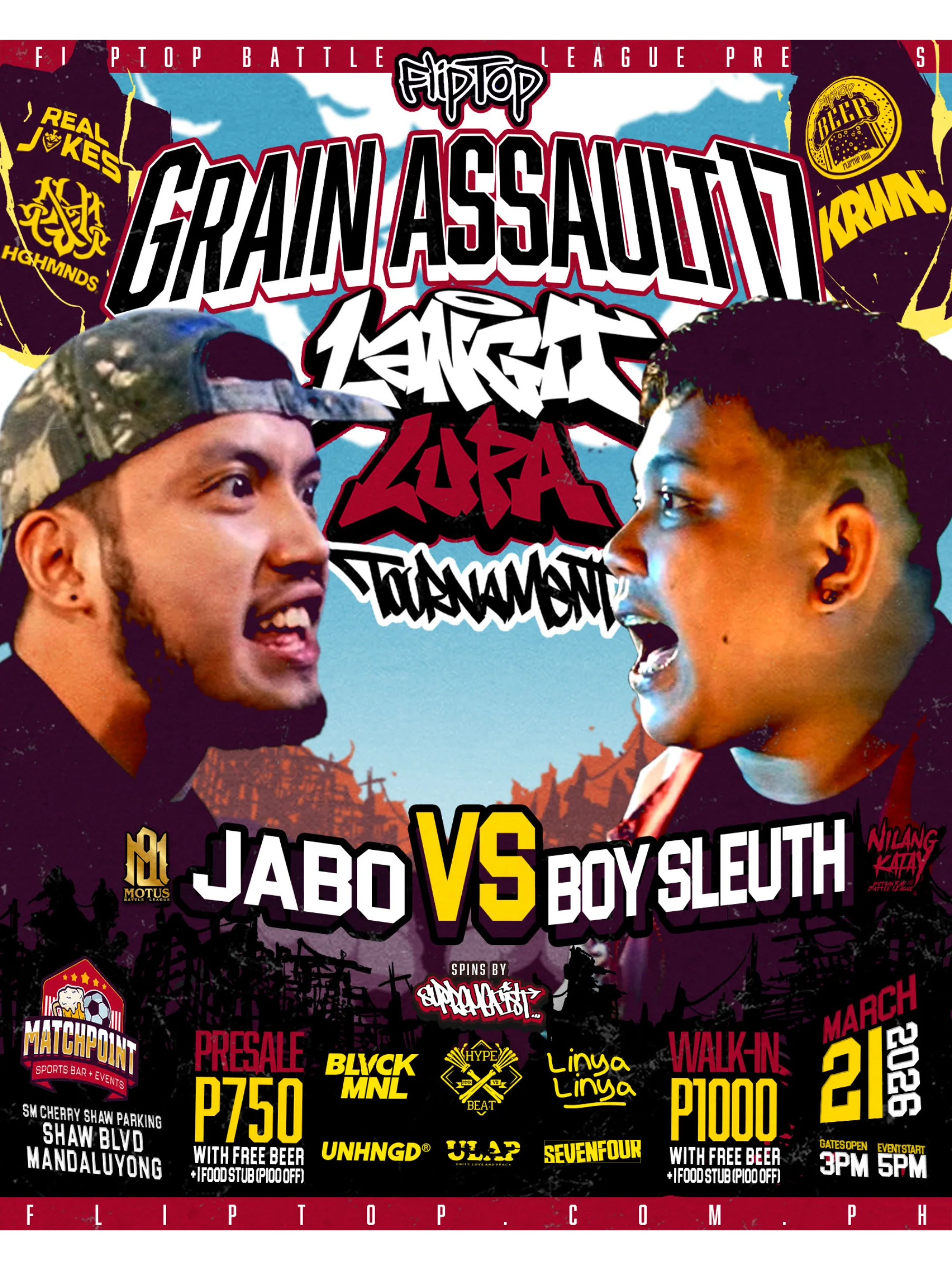 Battle Event Poster