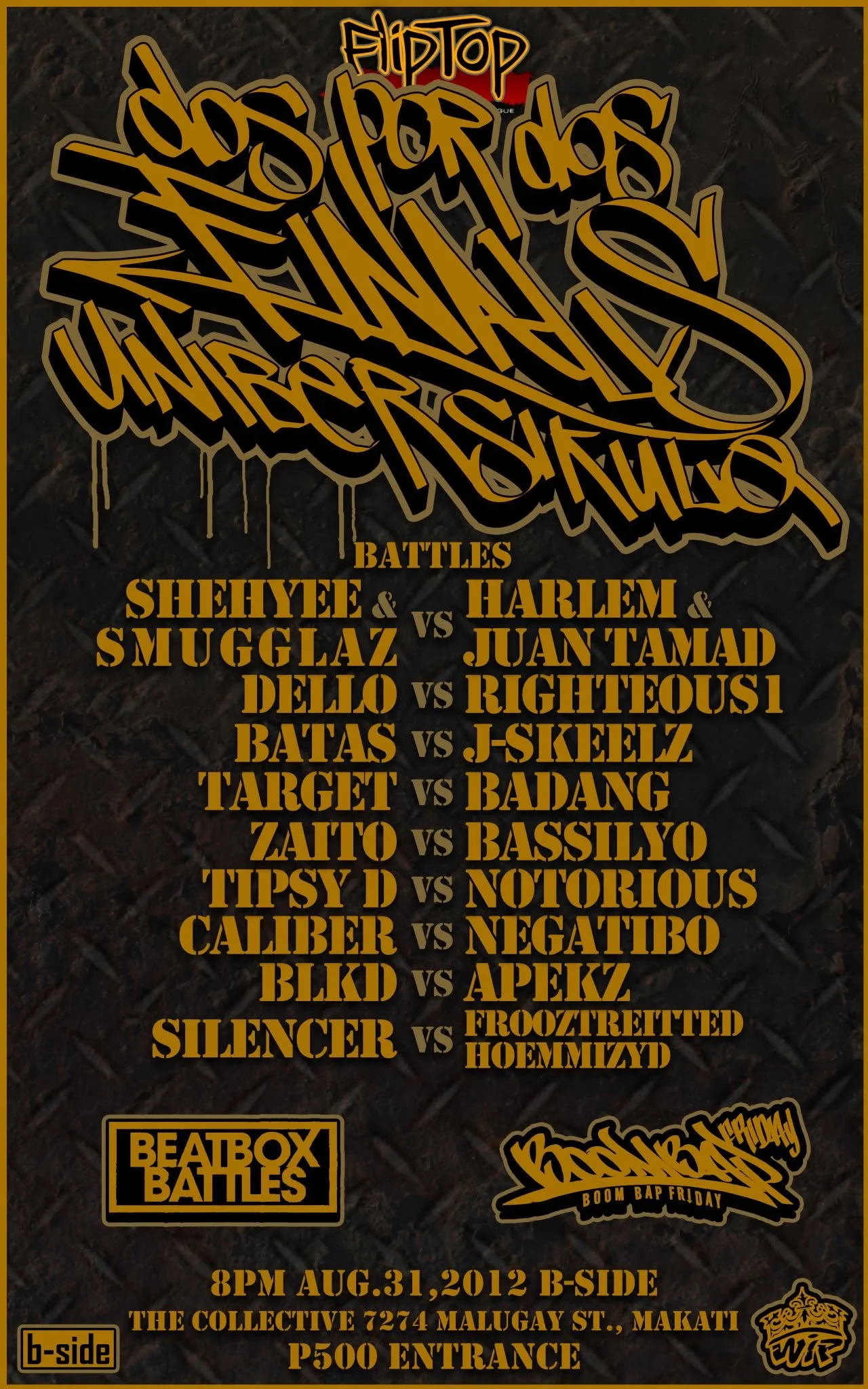 Battle Event Poster