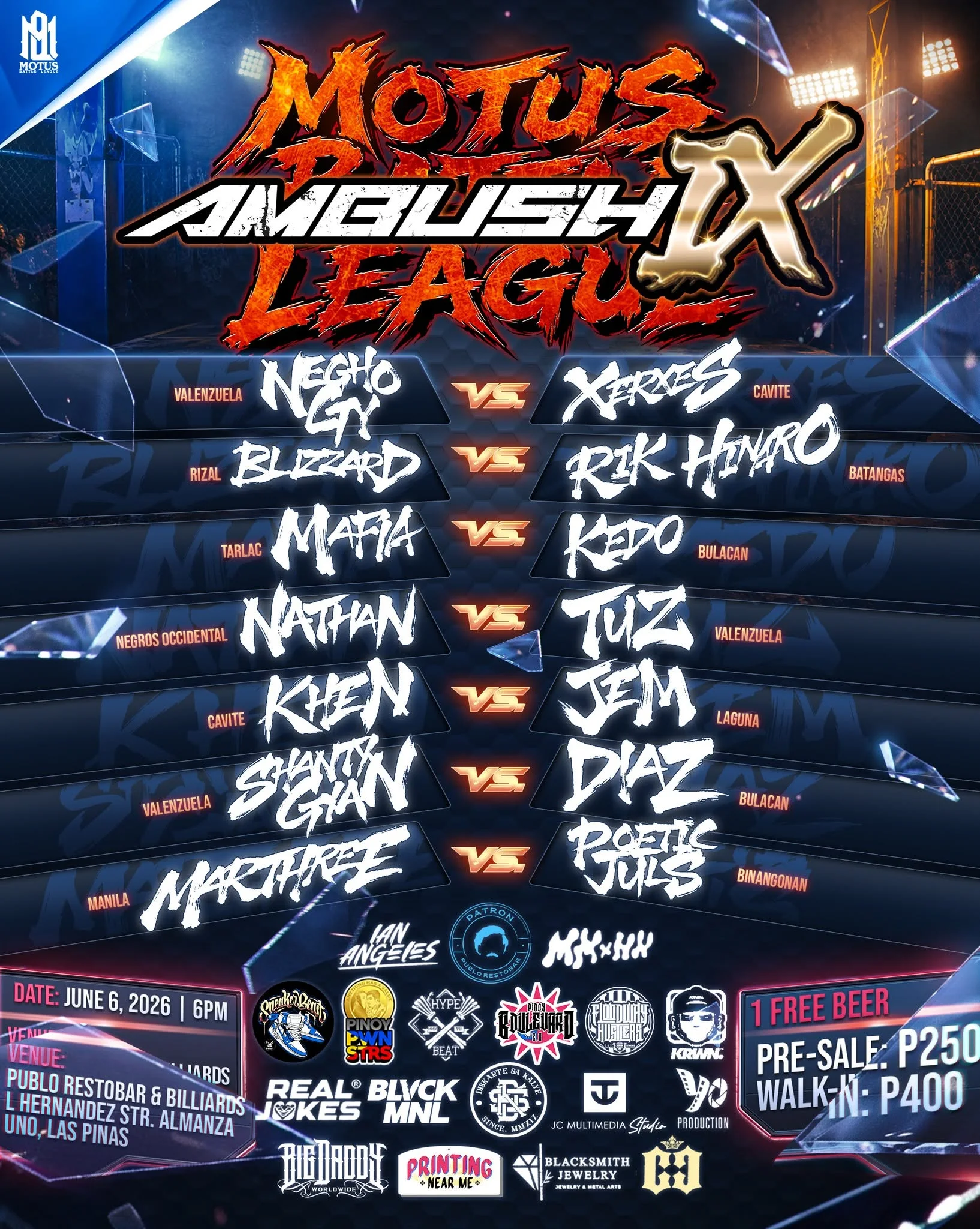 Battle Event Poster